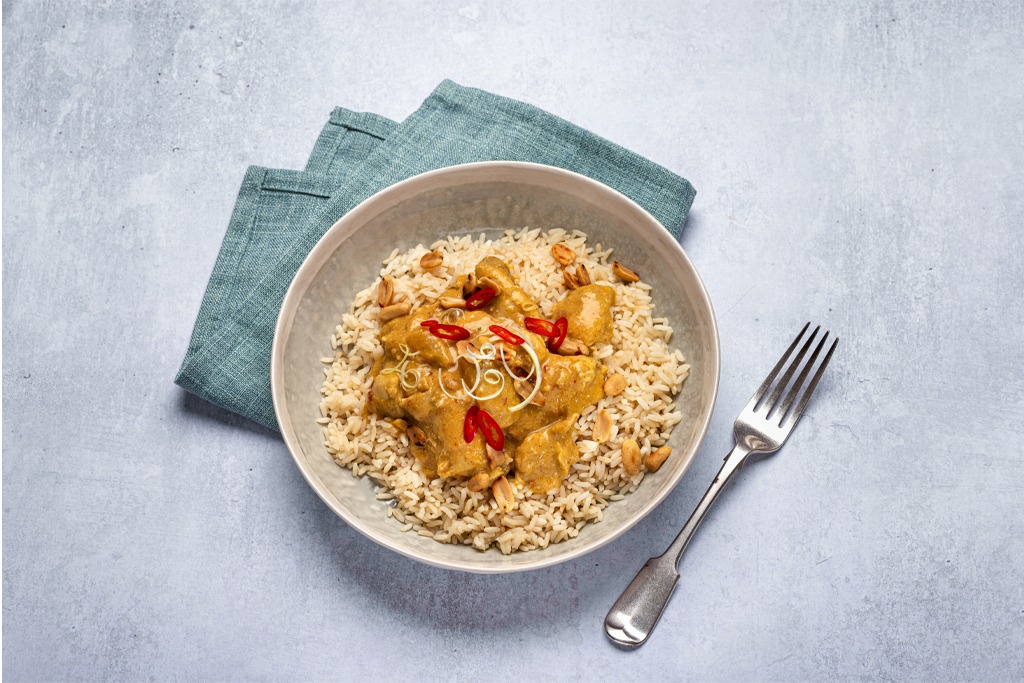 Read more about the article KAREN’S PEANUT BUTTER CHICKEN CURRY