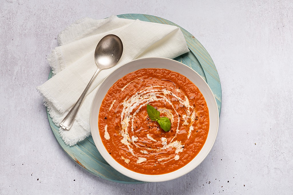 Read more about the article KAREN’S ROASTED RED PEPPER & TOMATO SOUP
