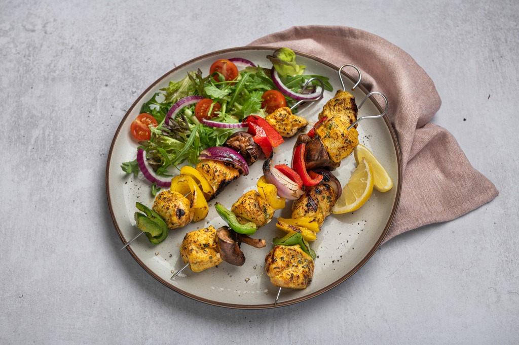 Read more about the article KAREN’S SPICY CHICKEN SKEWERS
