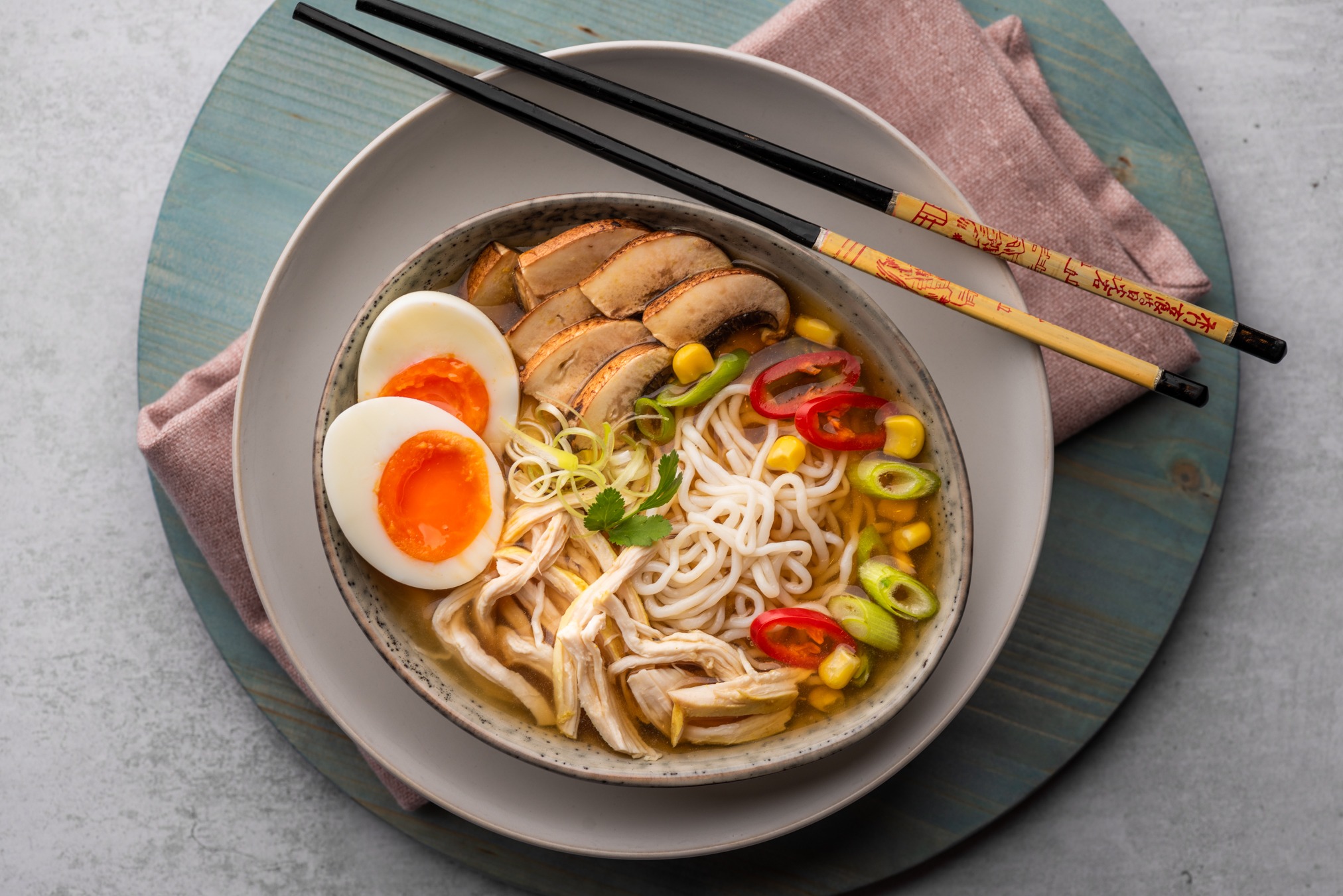 Read more about the article KAREN’S FIERY CHICKEN NOODLE SOUP
