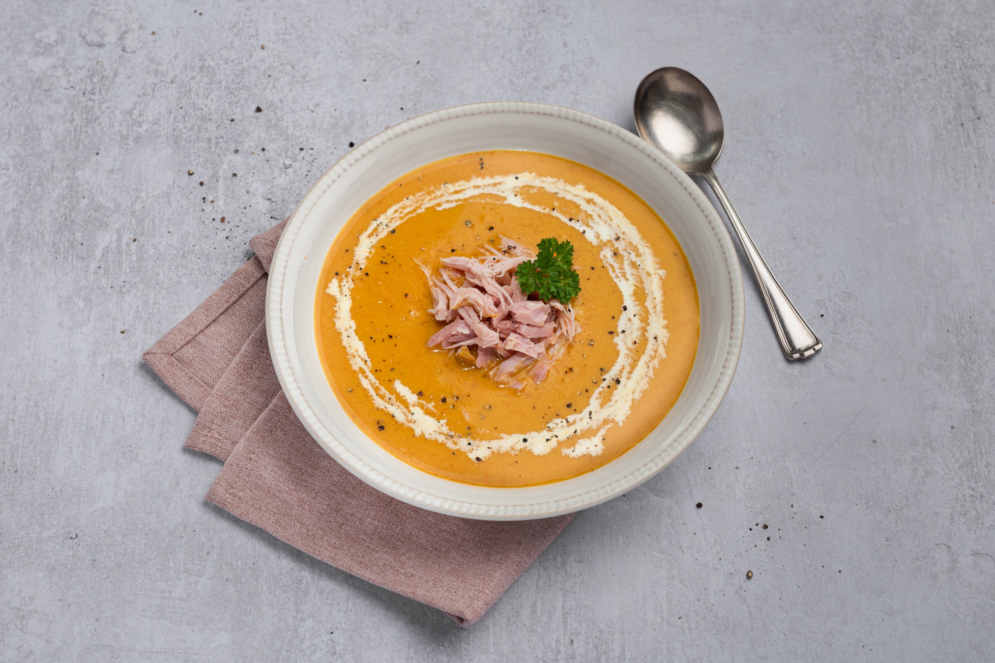 Read more about the article KAREN’S SPICY GAMMON SOUP